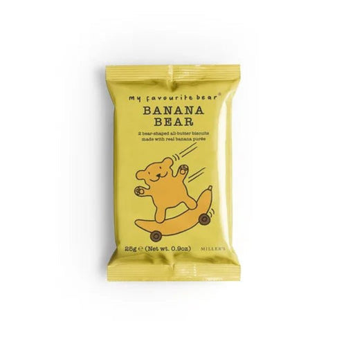 Artisan Banana Bear Biscuits  1 x 24 - John Street Beverage