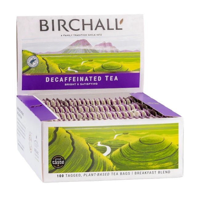 Birchall Decaf Tea Bags (100) - RFA Certified Quality - John Street Beverage