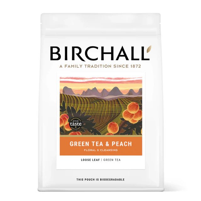 Birchall Loose Green Tea & Peach (125 Gr) - John Street Beverage