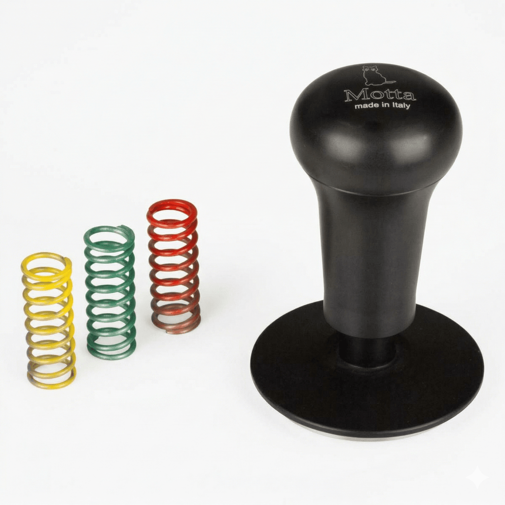 Calibrated Flat Tamper Black - 58MM - John Street Beverage