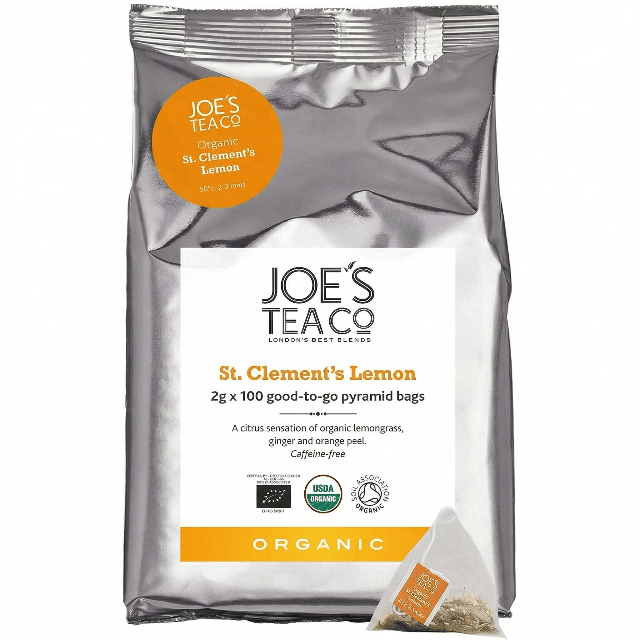 Joes Tea (100) Org St Clements Lemon - John Street Beverage