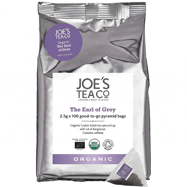 Joes Tea (100) Org The Earl of Grey - John Street Beverage