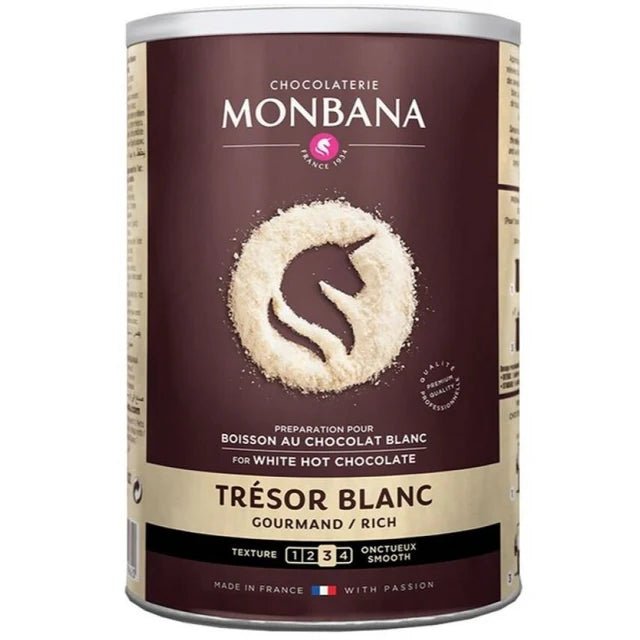 Monbana Tresor White Choc (500g) - John Street Beverage