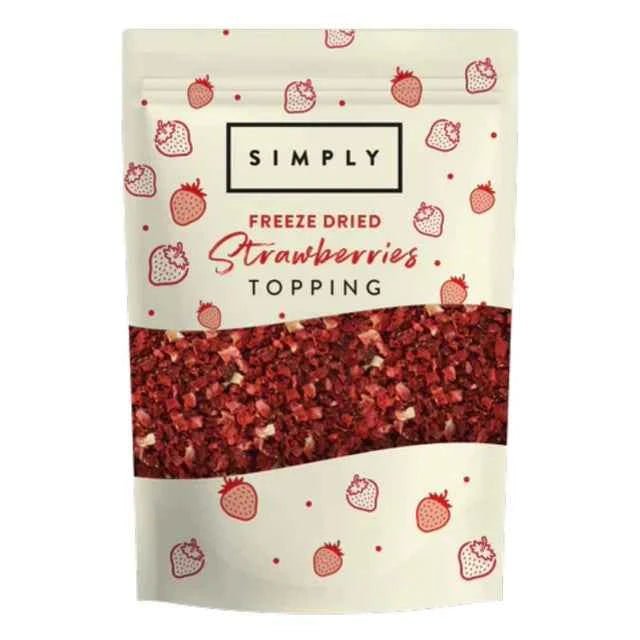 Simply Freeze Dried Strawberries - John Street Beverage