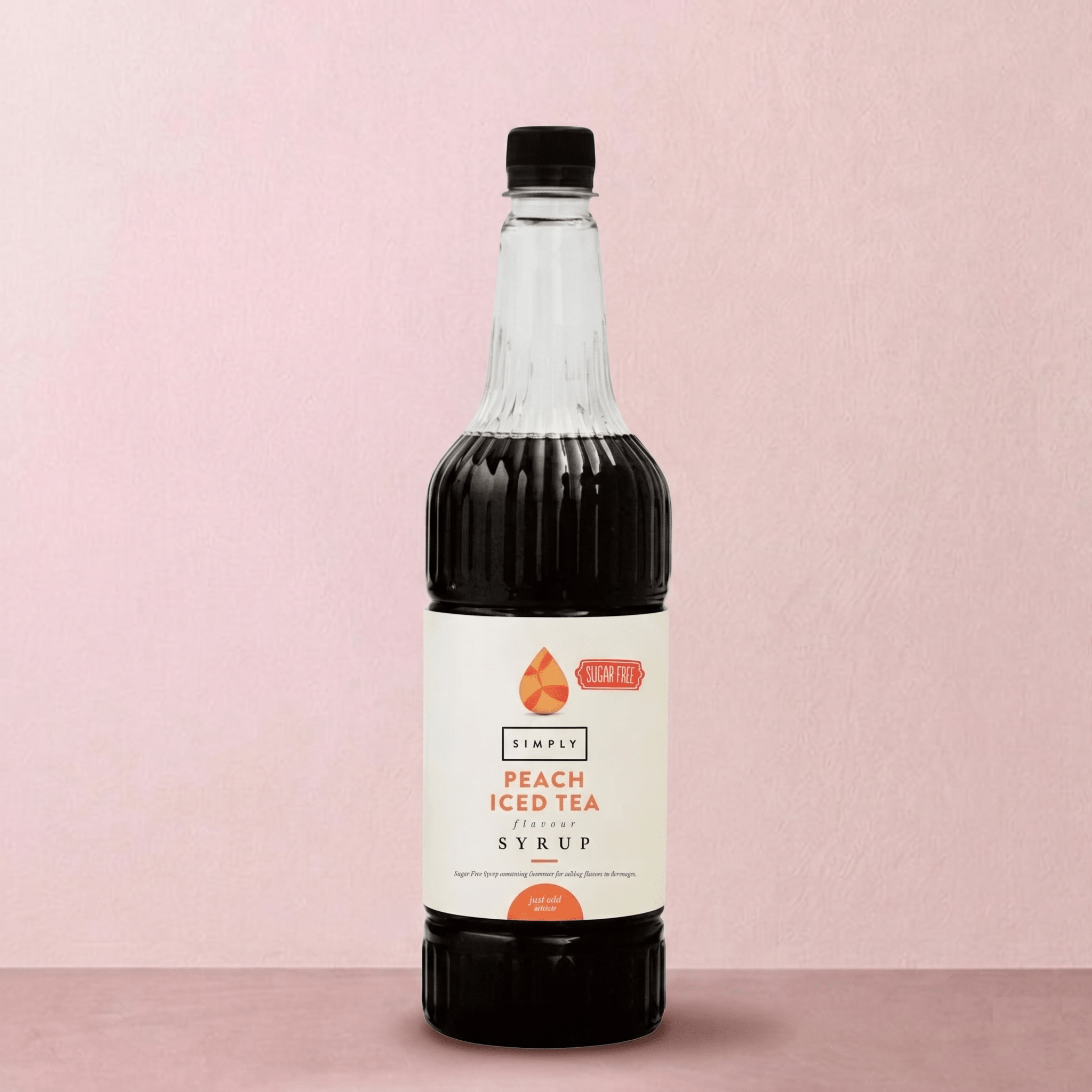 Simply Sugar Free Peach Iced Tea Syrup - John Street Beverage