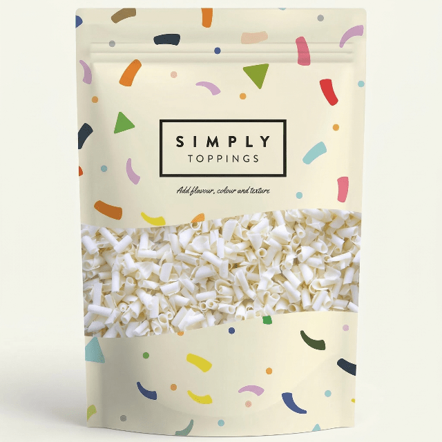 Simply White Chocolate Curls - John Street Beverage