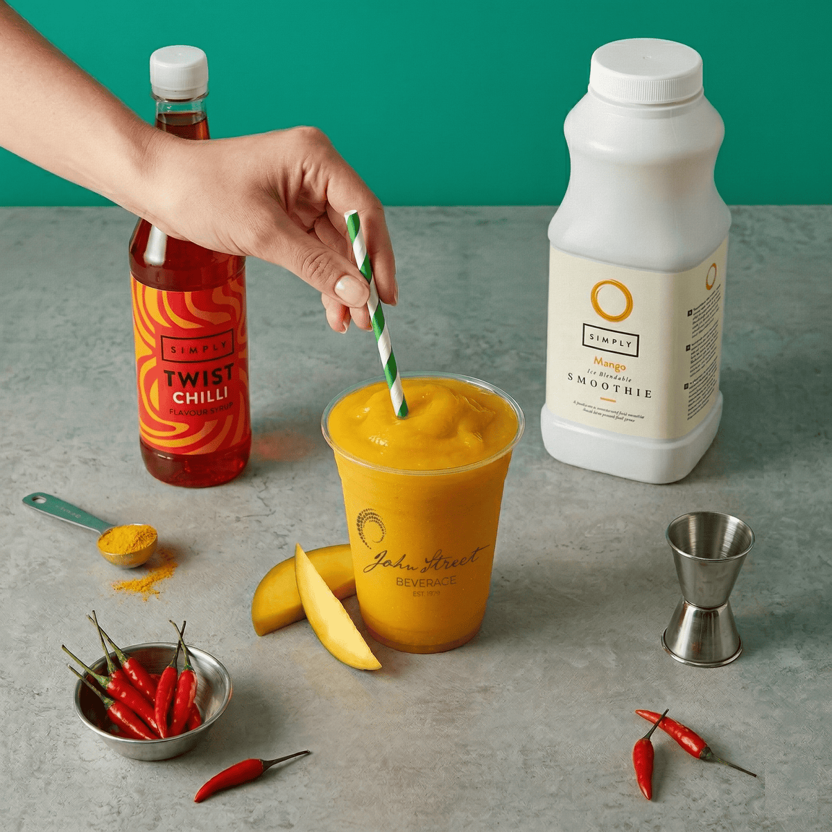 Spicy Mango Smoothie - John Street Beverage