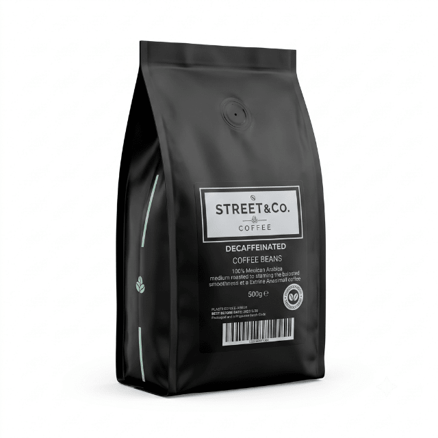 Street & Co Decaf Coffee Beans - Mountain Washed Quality Coffee - John Street Beverage