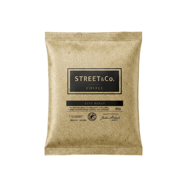 Street & Co Filter Coffee Case with filter papers (60 x 60g) - John Street Beverage