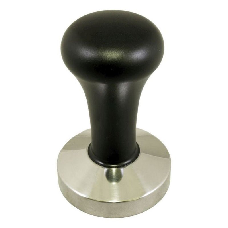 TAMPER STAINLESS STEEL BLACK - 57MM - John Street Beverage