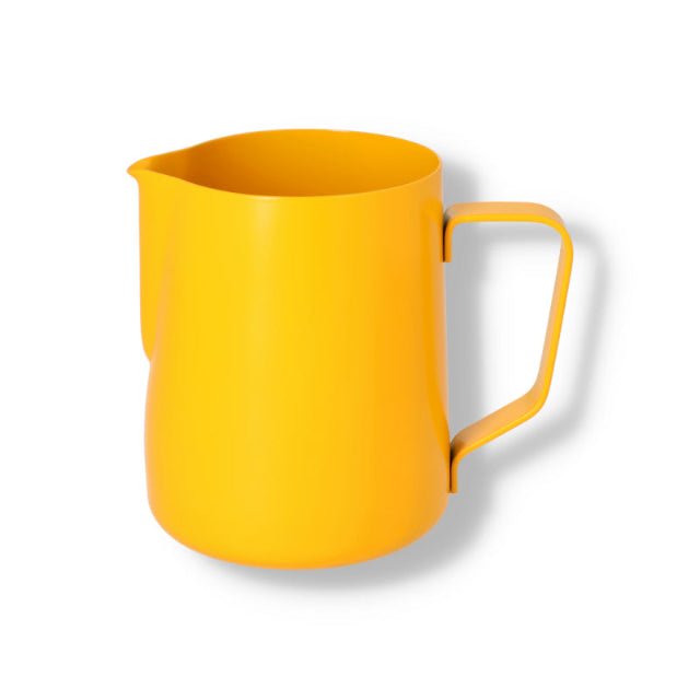 Yellow Teflon Foaming Jugs - John Street Beverage